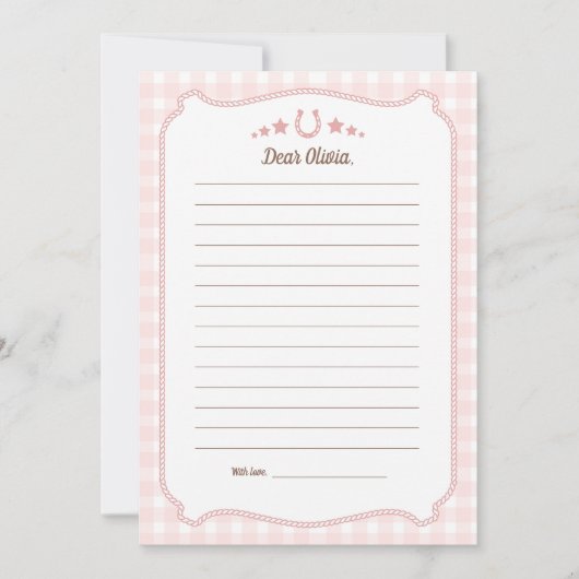 First Rodeo 1st Birthday Time Capsule Cards Kaart (Voorkant)