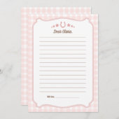 First Rodeo 1st Birthday Time Capsule Cards Kaart (Voorkant / Achterkant)