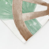 First Rodeo Baby Cow Wild West Milestone Sign  Fleece Deken (Hoek)