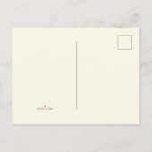 First Rodeo Blue Plaid 1st Birthday Uitnodiging Briefkaart (Achterkant)