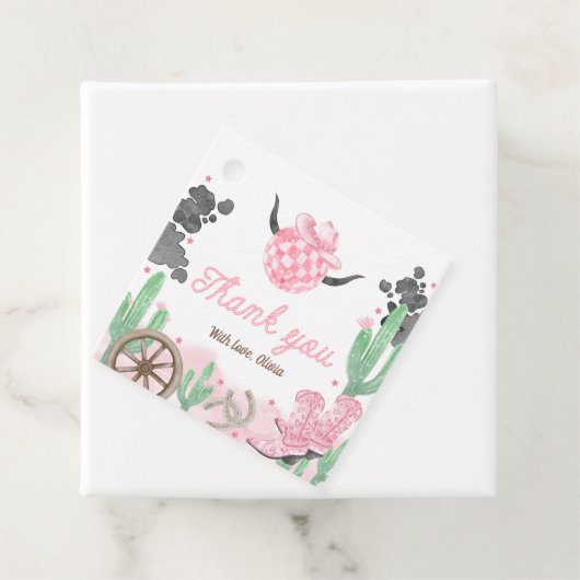 First Rodeo Boho Wild West Bedankjes Labels (In situ)