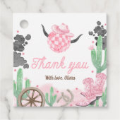 First Rodeo Boho Wild West Bedankjes Labels (Voorkant)