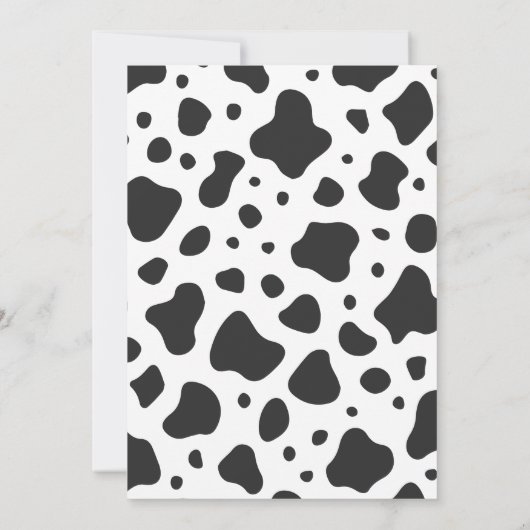 First Rodeo Invitation, My 1st Rodeo Invitation Kaart (Achterkant)