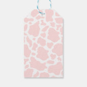 First Rodeo Pink Cowgirl Western Birthday Cadeaulabel (Achterkant)