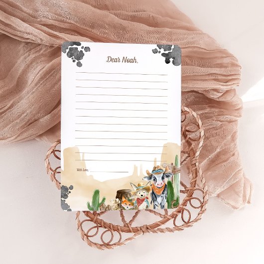 First Rodeo Rustic Wild West Time Capsule Cards Kaart