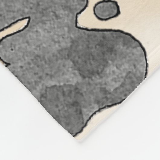 First Rodeo Wild West Photo Milestone  Fleece Deken (Hoek)