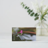 First Sight/Budding Lotus Visitekaartje (Staand voorkant)