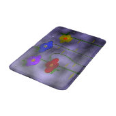 "First Snowflakes" Gemiddelde Bath Mat (Gekanteld)