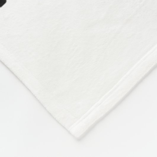 First Speech Then Beach Funny Speech Therapy Summe Fleece Deken (Hoek)