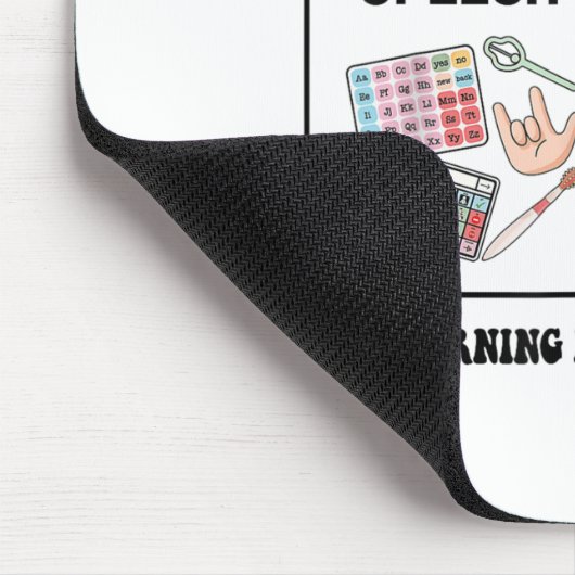 First Speech Then Beach Funny Speech Therapy Summe Muismat (Hoek)