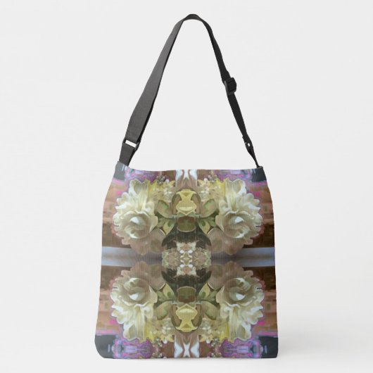 First Spring Flowers PCM1 Crossbody Bag Crossbody Tas (Achterkant)