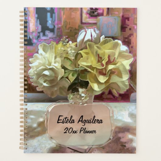 First Spring Flowers Photo Collage PCM1 Planner (Voorkant)