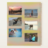 First Spring Flowers Photo Collage PCM1 Planner (Achterkant)