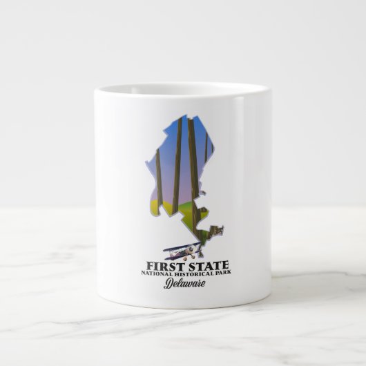 First State National Historical Park Delaware Grote Koffiekop (Voorkant)