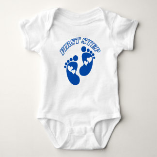 First Step Baby Bodysuit voor jongens.