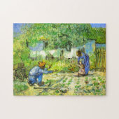 First steps, 1890 Vincent van Gogh. Legpuzzel (Horizontaal)