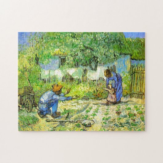 First steps, 1890 Vincent van Gogh. Legpuzzel (Horizontaal)