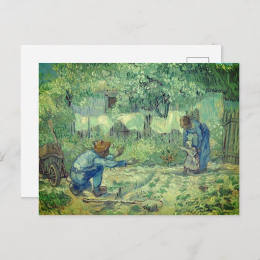 First Steps Briefkaart (Voorkant / Achterkant)