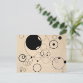 First Study for Some Circles by Wassily Kandinsky Briefkaart (Staand voorkant)