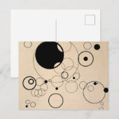 First Study for Some Circles by Wassily Kandinsky Briefkaart (Voorkant / Achterkant)