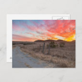 First Sunset of the Day Briefkaart (Voorkant / Achterkant)