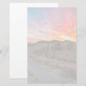 First Sunset of the Day Briefpapier (Voorkant / Achterkant)