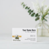 First Team Vietnam Gunship Visitekaartje (Staand voorkant)