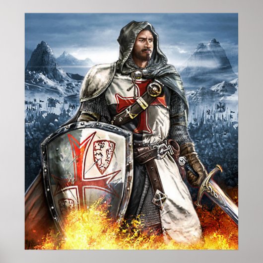 First Templar Poster (Voorkant)