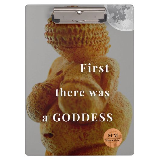 First there was a Goddess Klembord (Voorkant)