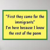 First they came for poster (Voorkant)