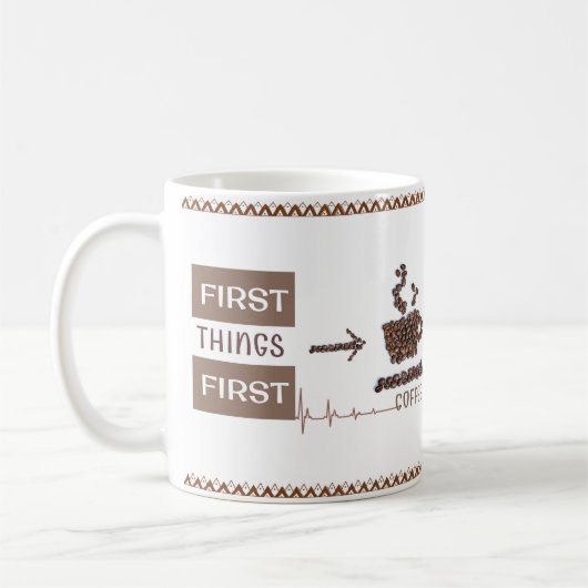 "First Things First" is de belangrijkste Mok van d (Links)