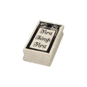 First Things First stempel  (Stempel)
