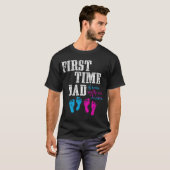 First Time Dad, Daddy Of Bg Twins, Father's Day Gi T-shirt (Voorkant volledig)