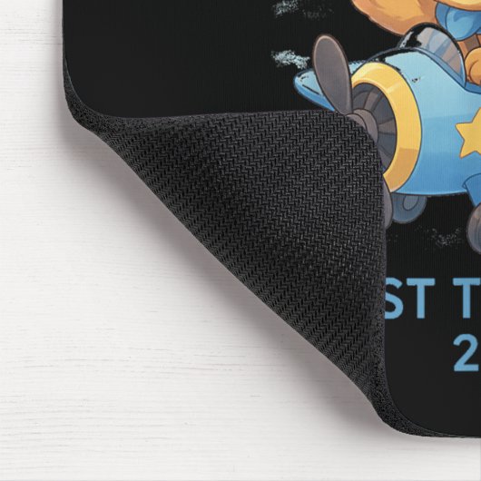 First Time Flyer 2025 Teddy Bear Aviator Kids Todd Muismat (Hoek)