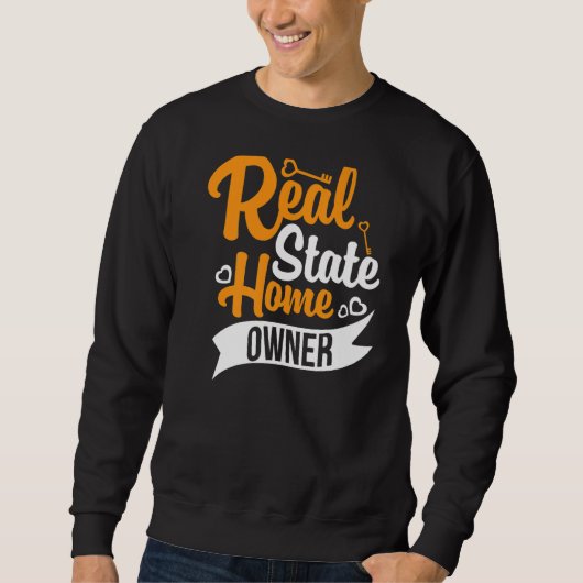 First Time Homeowner Girl Housewarming Trui (Voorkant)