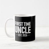 First Time Uncle Est. 2026 Funny New Uncle Koffiemok (Links)