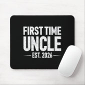 First Time Uncle Est. 2026 Funny New Uncle  Muismat (Met muis)