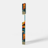 First Trillionaire" Motivational Comic-Style iPhone Hoesje (Rechterkant)