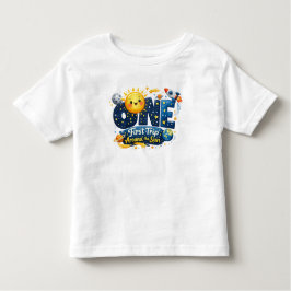 First Trip Around the Sun First Birthday Kinder Shirts