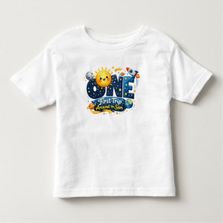 First Trip Around the Sun First Birthday Kinder Shirts