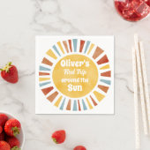 First Trip Around The Sun Invitation Servet (Insitu)