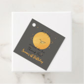 First Trip Around The Sun Paper Airplane Birthday Bedankjes Labels (In situ)