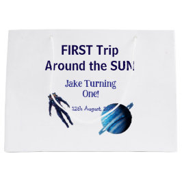 First trip around the sun planet astronaut birthda groot cadeauzakje