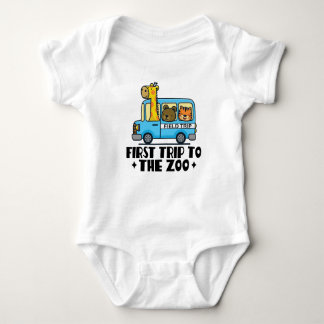 First Trip To The Zoo animals Romper