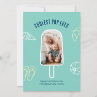 First Vaderdag Custom Photo Funny Cool Dad