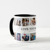 First Vaderdag Dad Photo Mok (Voorkant links)