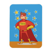 First Vaderdag Superheld Magneet (Verticaal)