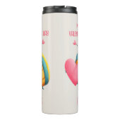 First Valentines Day Cute Bug Mug Thermosbeker (Achterkant)