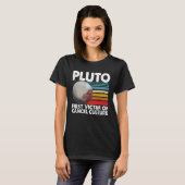 First Victim Of Cancel Culture Women Pluto Solar S T-shirt (Voorkant volledig)