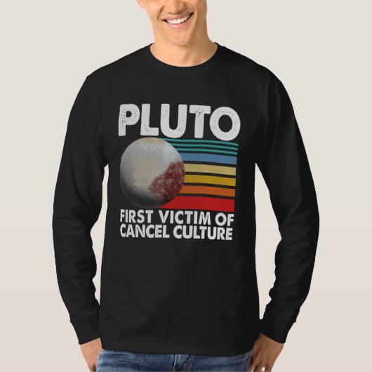 First Victim Of Cancel Culture Women Pluto Solar S T-shirt (Voorkant)